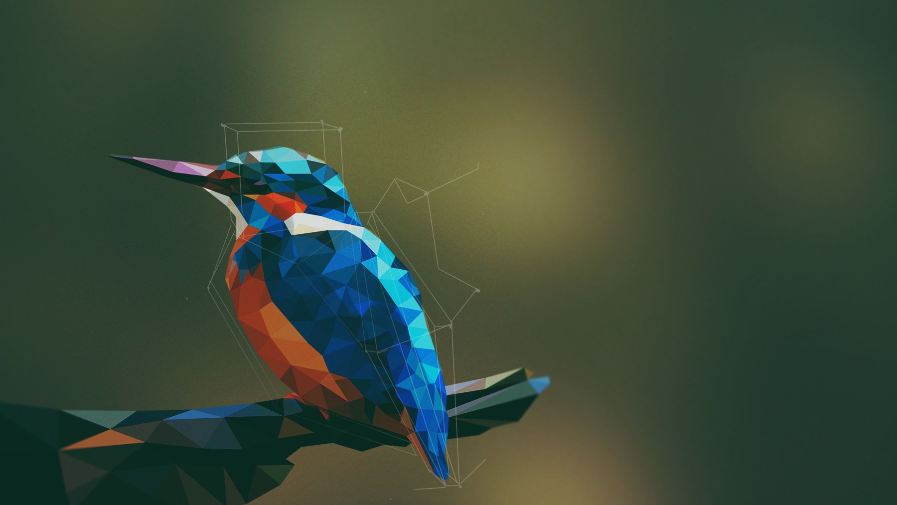 bird-abstract-low-poly-digital-art-uhdpaper.com-4K-2